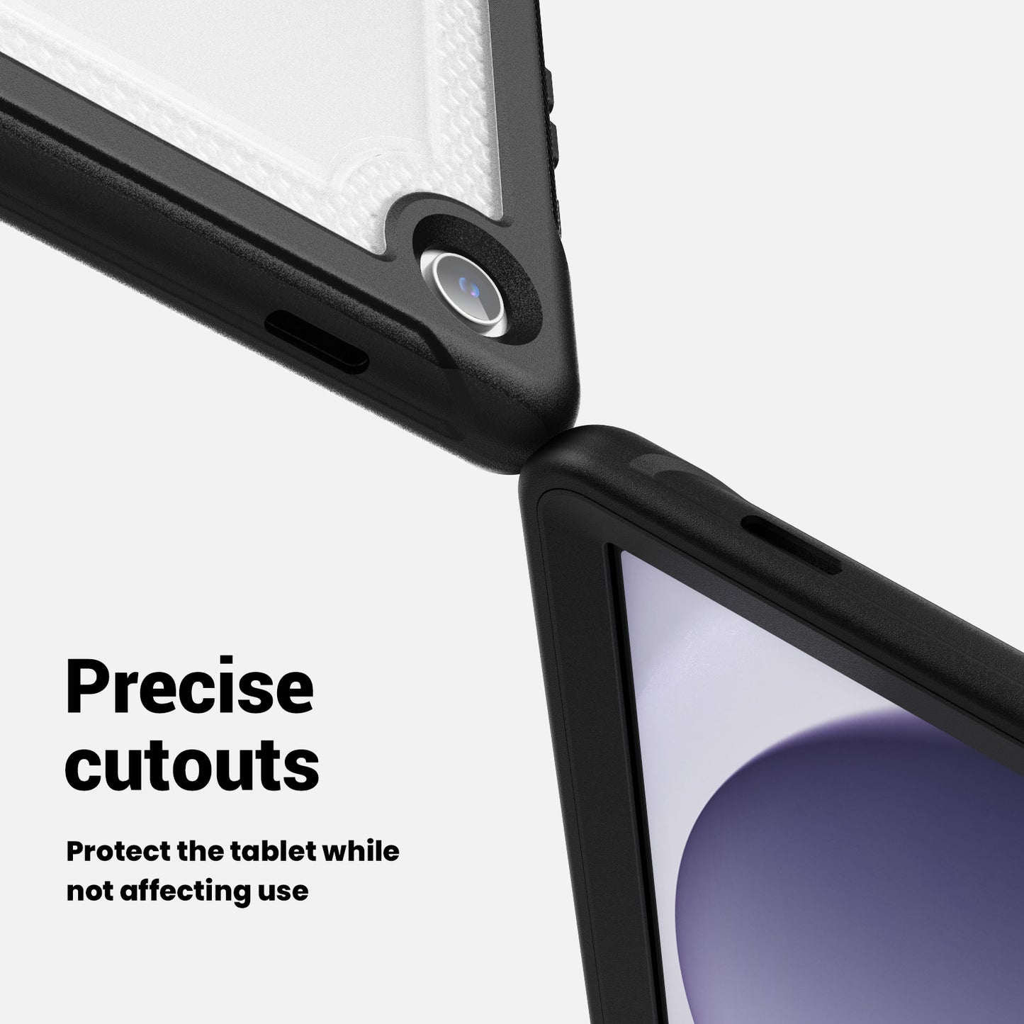 TECHGEAR JOLT Case for Samsung Galaxy Tab A11+ (A11 Plus) 11" (SM-X230 / SM-X236) – Slim Rugged Case with 360° Stand, Hand Strap & Shoulder Strap