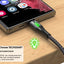 TECHGEAR 100 W USB-C to USB-C Fast Charging Cable with LED Power Display – PD 3.0 / QC 4.0 E-Marker, Nylon Braided – 0.3 m | 1 m | 2 m | 3 m | 2 Pack | 3 Pack