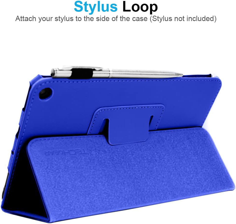 [Folio Case] Smart Cover Stand with Auto Sleep/Wake & Hand Strap for Amazon Fire Max 11" 2023 / 13th Generation