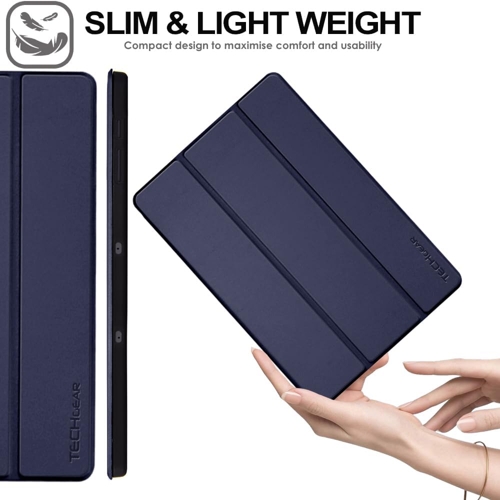 [Smart Case] Slim Stand Cover with Auto Sleep/Wake for Samsung Galaxy Tab S10 Lite / S10 FE / S9 FE 10.9" (SM-X400/X406/X520/X526/X510/X516 Series)