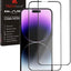 iPhone 14 Pro Max Full Coverage 3D Tempered Glass Screen Protectors