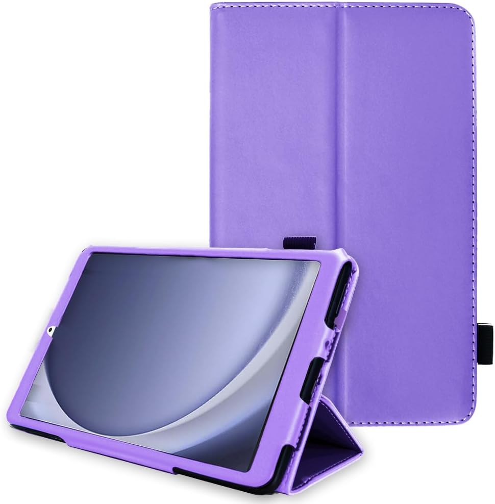 [Folio Case] Smart Cover Stand with Auto Sleep/Wake & Hand Strap for Samsung Galaxy Tab A9 Plus 11" (SM-X210 / SM-X215)