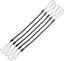 [Stylus Tether] 8" Retractable Spring Coil Strap, Elastic Coil Lanyards, Tether Strings Cord for Stylus Touch Pens/Pencils
