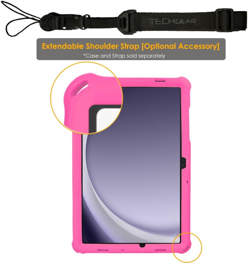 [Bumper Case] Shockproof Soft Easy Grip Case for Samsung Galaxy Tab A9 Plus 11" 2023 (SM-X210 / SM-X215 / SM-X219)