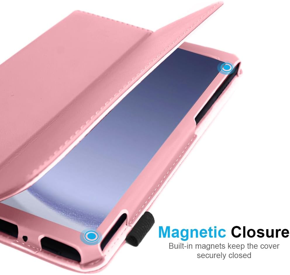 [Folio Case] Smart Cover Stand with Auto Sleep/Wake & Hand Strap for Samsung Galaxy Tab A9 Plus 11" (SM-X210 / SM-X215)