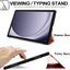 [Smart Case] Slim Stand Cover with Auto Sleep/Wake foR Samsung Galaxy Tab A9 Plus 11" 2023 (SM-X210 / SM-X215)