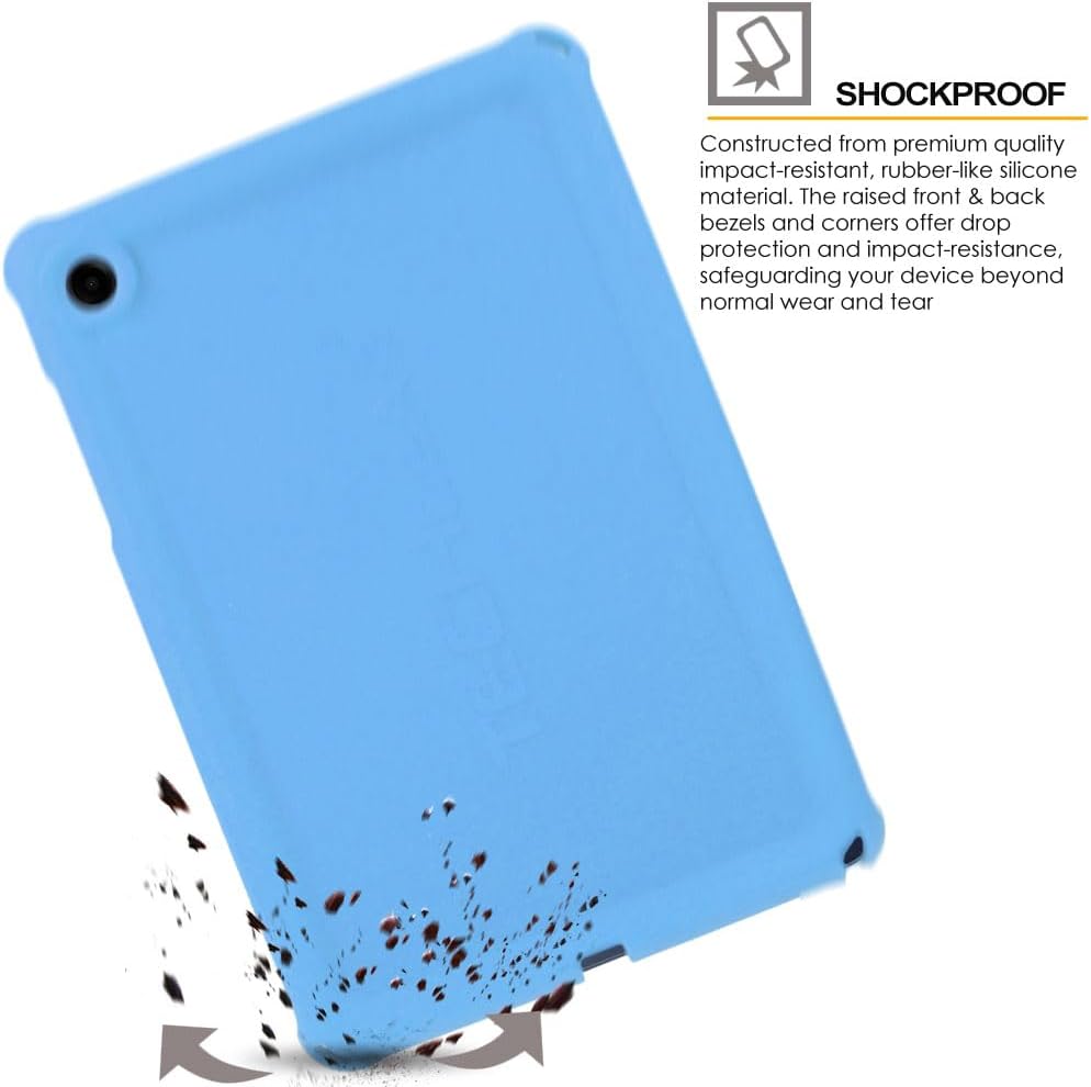 [Bumper Case] Shockproof Soft Easy Grip Case for Samsung Galaxy Tab A9 Plus 11" 2023 (SM-X210 / SM-X215 / SM-X219)