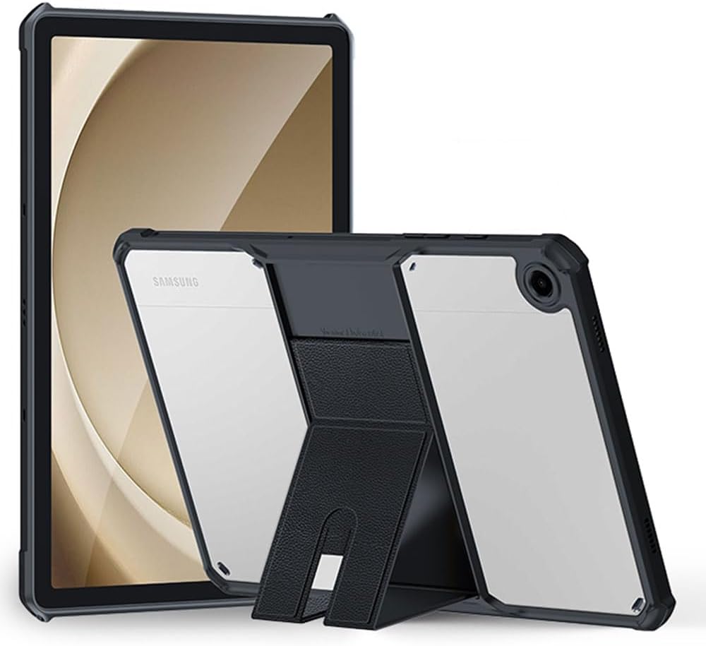 [Fusion Armour] Premium Slim Hybrid Tough Rugged Protective Bumper Case With Stand for Samsung Galaxy Tab A9 Plus 11" 2023 (SM-X210 / SM-X215)
