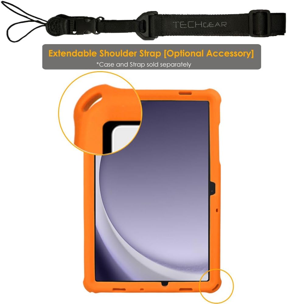 [Bumper Case] Shockproof Soft Easy Grip Case for Samsung Galaxy Tab A9 Plus 11" 2023 (SM-X210 / SM-X215 / SM-X219)
