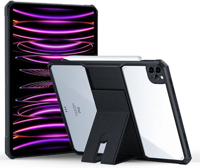 [Fusion Armour] Premium Slim Hybrid Tough Rugged Protective Bumper Case With Stand for Apple iPad Pro 12.9 2022/2021 (6th / 5th Generation)