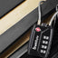 TSA Suitcase Locks 4-Dial Security Travel Combination Padlock