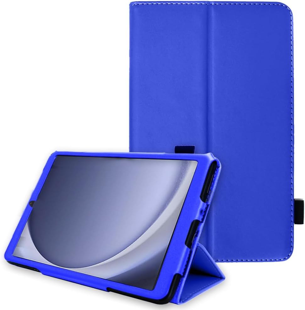 [Folio Case] Smart Cover Stand with Auto Sleep/Wake & Hand Strap for Samsung Galaxy Tab A9 Plus 11" (SM-X210 / SM-X215)