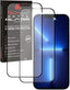 TECHGEAR Matte Tempered Glass Screen Protector for iPhone 17e & 16e 6.1" – 9H Anti-Glare Full Adhesion Anti-Fingerprint Glass (1 Pack / 2 Pack)