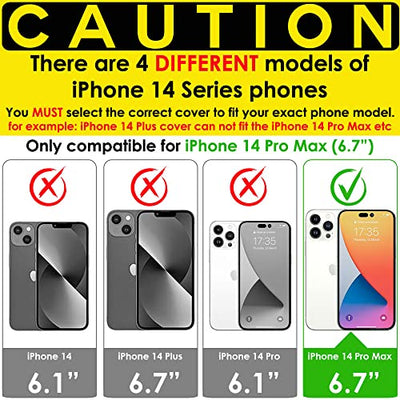 [Wallet Case] Protective Cover with Cash & Card Holder, Stand and Wrist Strap For Apple iPhone 15 Pro Max