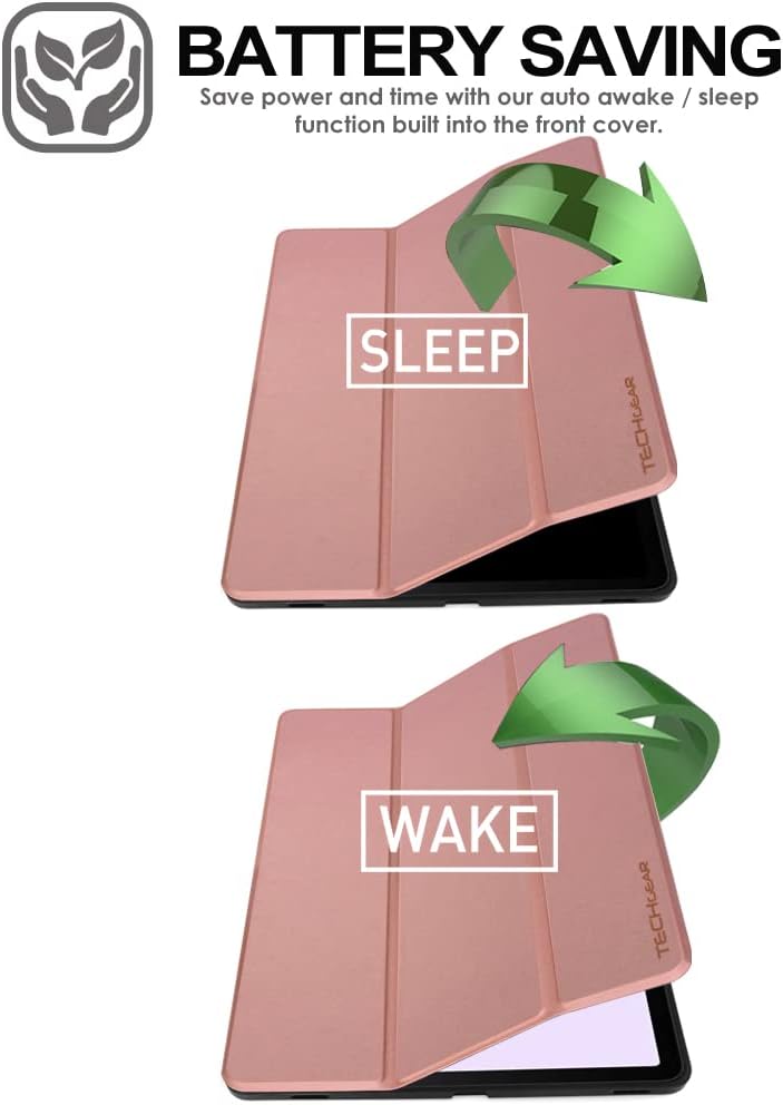 [Smart Case] Slim Stand Cover with Auto Sleep/Wake for Samsung Galaxy Tab S9 Plus 12.4" (SM-X810, SM-X816 Series)