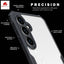 [Fusion Armour Case] Premium Hybrid Tough Heavy Duty, Clear Back, Bumper Case for Samsung Galaxy S23 FE 5G