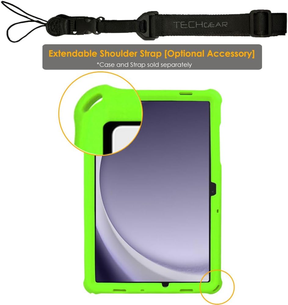 [Bumper Case] Shockproof Soft Easy Grip Case for Samsung Galaxy Tab A9 Plus 11" 2023 (SM-X210 / SM-X215 / SM-X219)