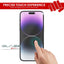 iPhone 16 Plus Anti Glare, Matte Full Coverage 3D Tempered Glass Screen Protectors