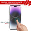 IPhone 16 Pro Max Anti Glare, Matte Full Coverage 3D Tempered Glass Screen Protectors