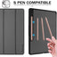 [Smart Case] Slim Stand Cover with Auto Sleep/Wake for Samsung Galaxy Tab S9 Ultra (SM-X910, SM-X916 Series)