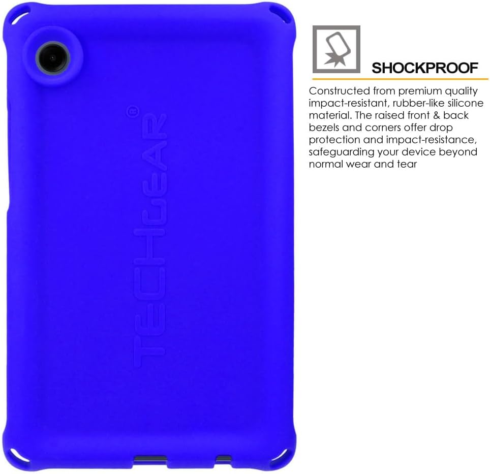[Bumper Case] Shockproof Soft Easy Grip Case for Samsung Galaxy Tab A9 8.7" (SM-X110 / SM-X115)