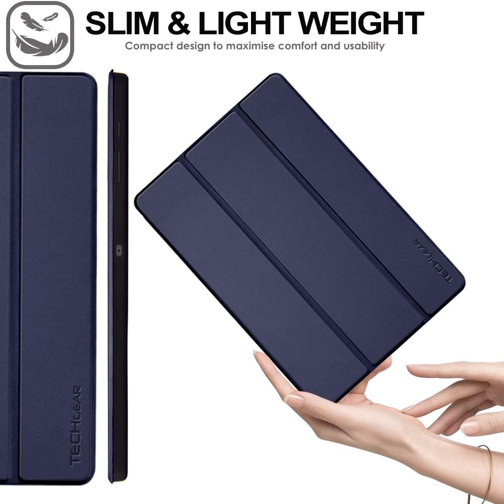[Smart Case] Slim Stand Cover with Auto Sleep/Wake for Samsung Galaxy Tab S9 Ultra (SM-X910, SM-X916 Series)