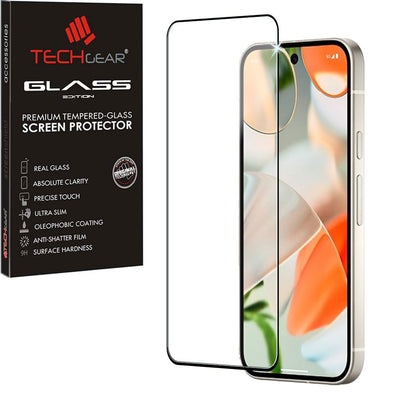 Google Pixel 9 / Google Pixel 9 Pro Full Coverage 3D Tempered Glass Screen Protectors