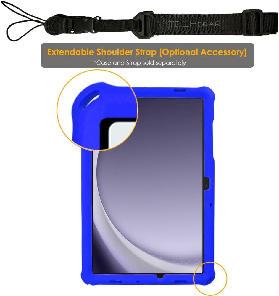 [Bumper Case] Shockproof Soft Easy Grip Case for Samsung Galaxy Tab A9 Plus 11" 2023 (SM-X210 / SM-X215 / SM-X219)