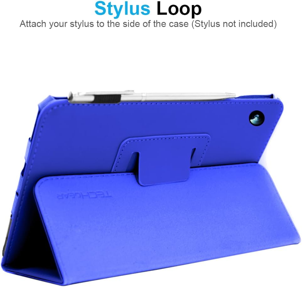 [Folio Case] Smart Cover Stand with Auto Sleep/Wake & Hand Strap for Samsung Galaxy Tab A9 Plus 11" (SM-X210 / SM-X215)