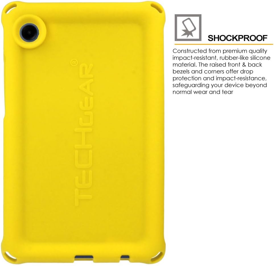 [Bumper Case] Shockproof Soft Easy Grip Case for Samsung Galaxy Tab A9 8.7" (SM-X110 / SM-X115)