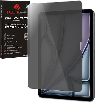 Apple iPad Air 13 inch 2025 / 2024, 7th & 6th Generation Anti Spy, Privacy Tempered Glass Screen Protectors