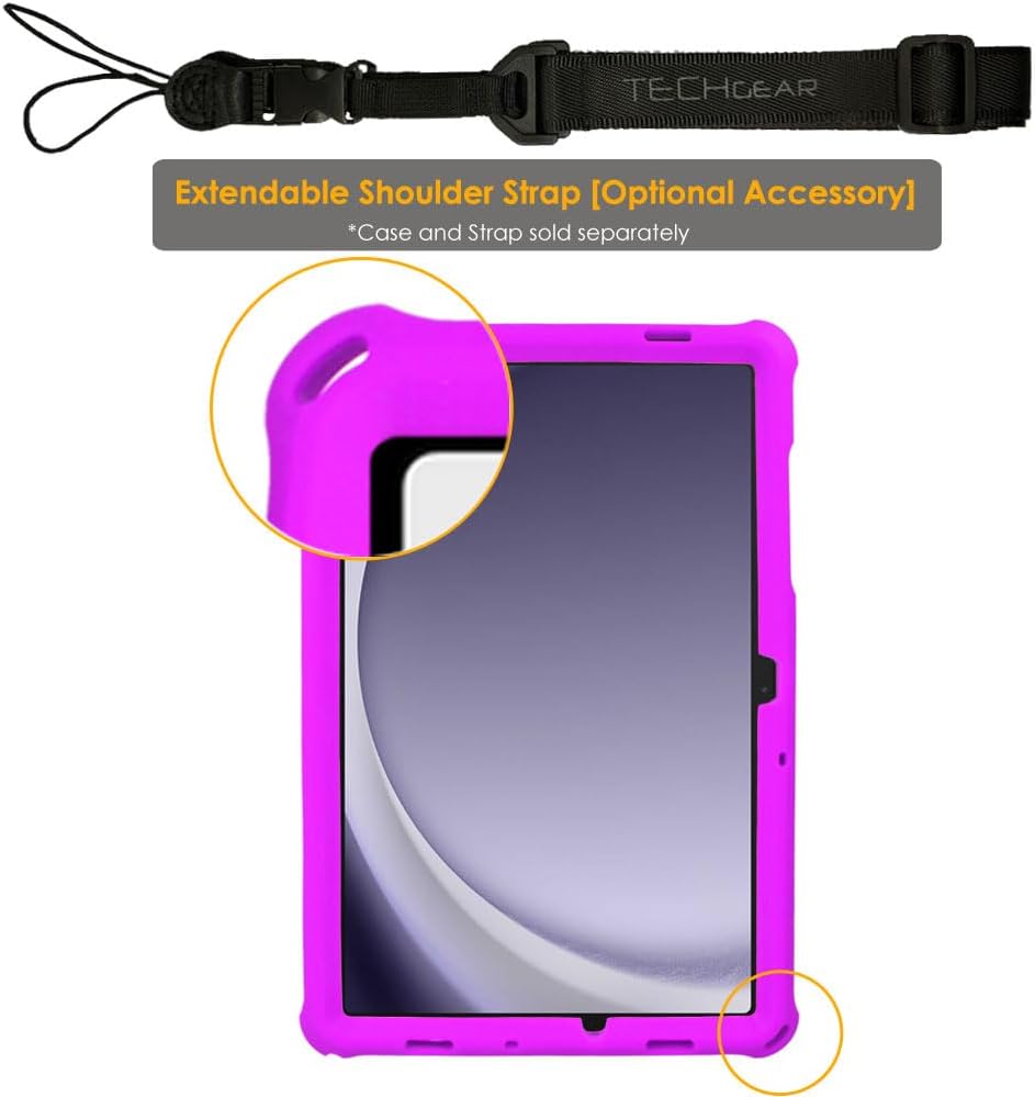 [Bumper Case] Shockproof Soft Easy Grip Case for Samsung Galaxy Tab A9 Plus 11" 2023 (SM-X210 / SM-X215 / SM-X219)