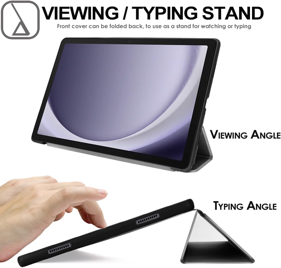 [Smart Case] Slim Stand Cover with Auto Sleep/Wake foR Samsung Galaxy Tab A9 Plus 11" 2023 (SM-X210 / SM-X215)