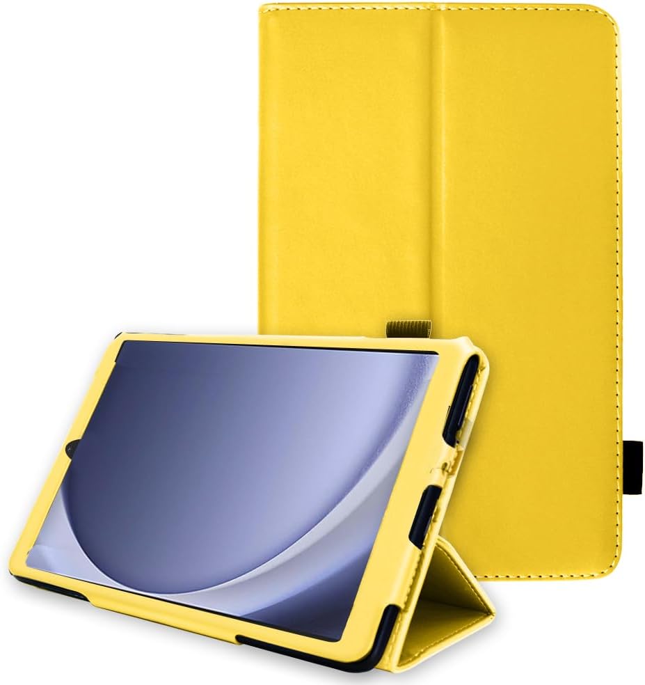 [Folio Case] Smart Cover Stand with Auto Sleep/Wake & Hand Strap for Samsung Galaxy Tab A9 Plus 11" (SM-X210 / SM-X215)