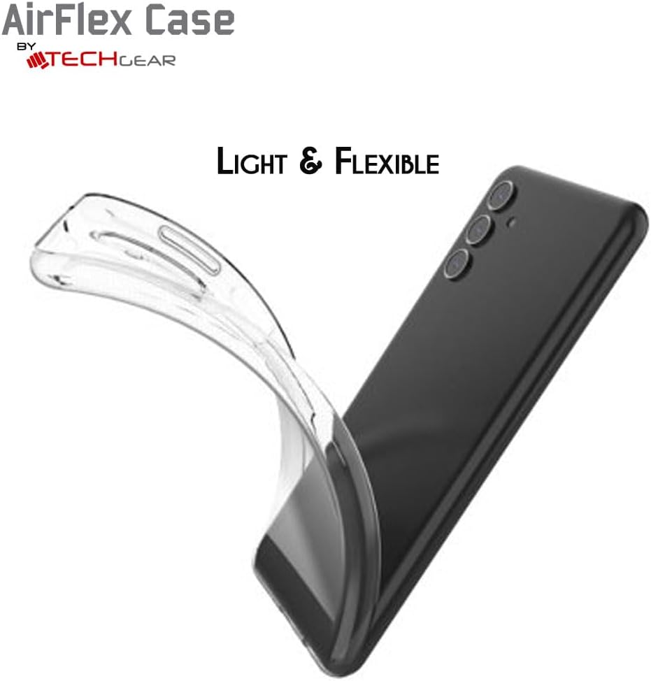[AirFlex Case] Crystal Clear Slim & Light, Protective, Soft Gel Cover for Samsung Galaxy A05s