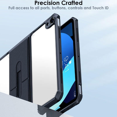 [Fusion Armour] Premium Slim Hybrid Tough Rugged Protective Bumper Case With Stand for Apple iPad 11th & 10th Generation, iPad 2025 / 2022