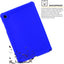 [Bumper Case] Shockproof Soft Easy Grip Case for Samsung Galaxy Tab A9 Plus 11" 2023 (SM-X210 / SM-X215 / SM-X219)