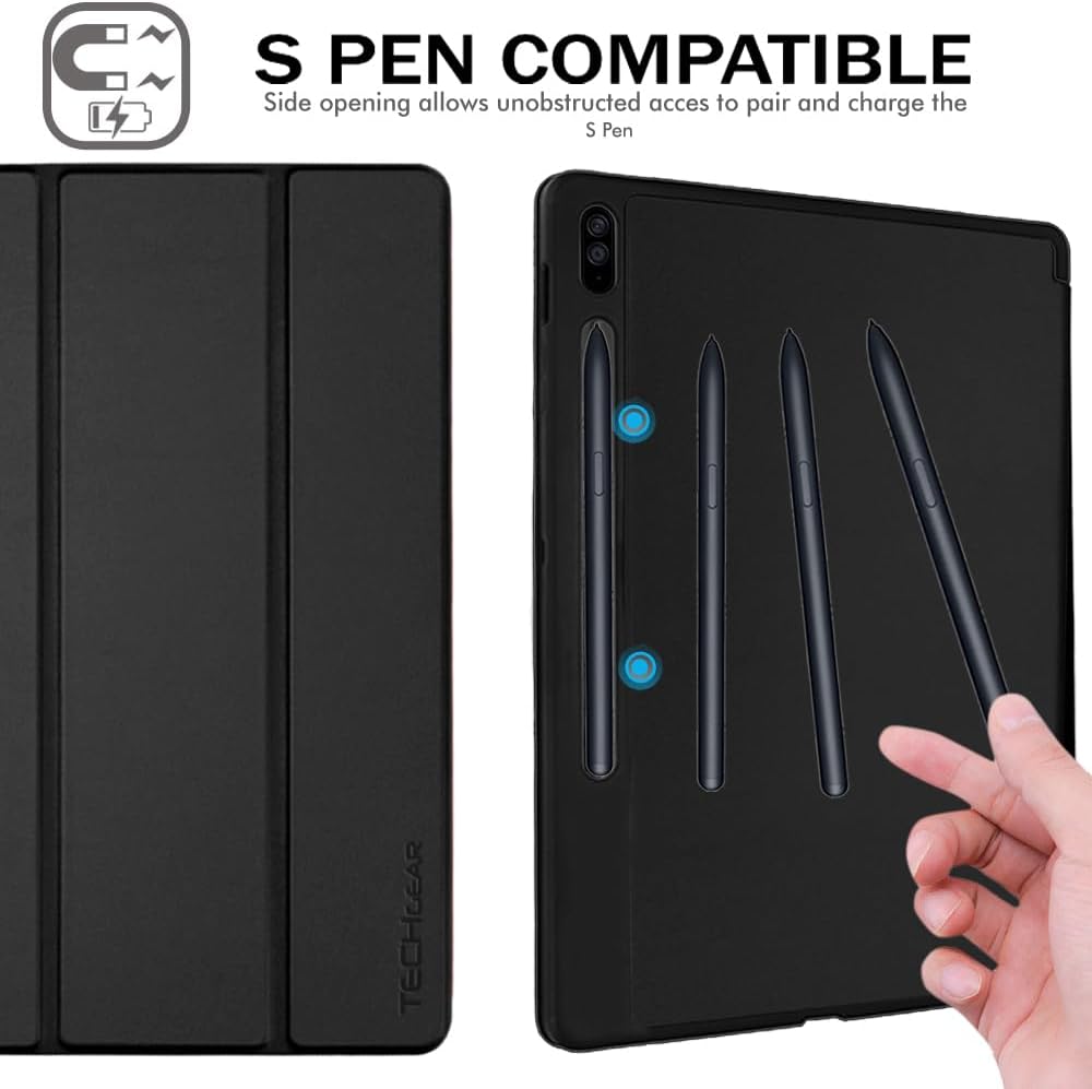 [Smart Case] Slim Stand Cover with Auto Sleep/Wake for Samsung Galaxy Tab S9 FE Plus 12.4" (SM-X610 / SM-X616)