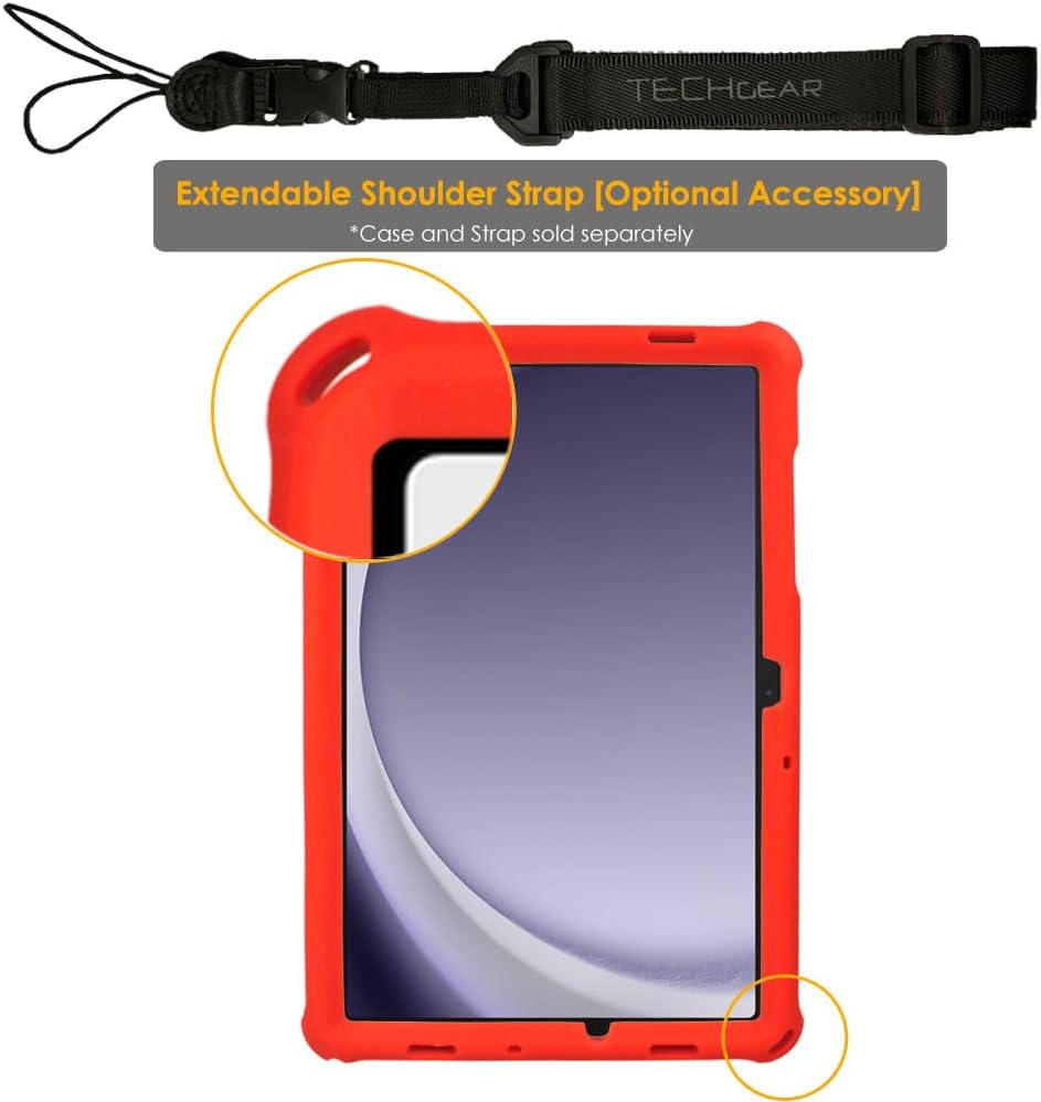 [Bumper Case] Shockproof Soft Easy Grip Case for Samsung Galaxy Tab A9 Plus 11" 2023 (SM-X210 / SM-X215 / SM-X219)