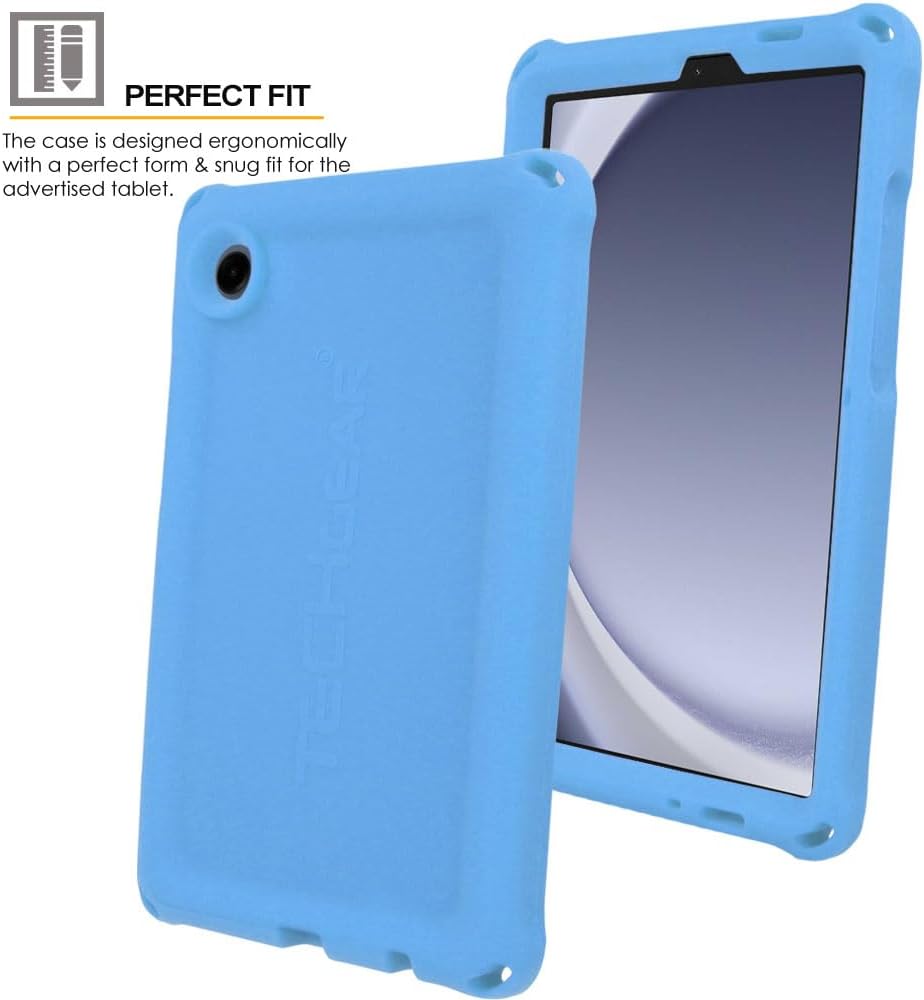 [Bumper Case] Shockproof Soft Easy Grip Case for Samsung Galaxy Tab A9 8.7" (SM-X110 / SM-X115)