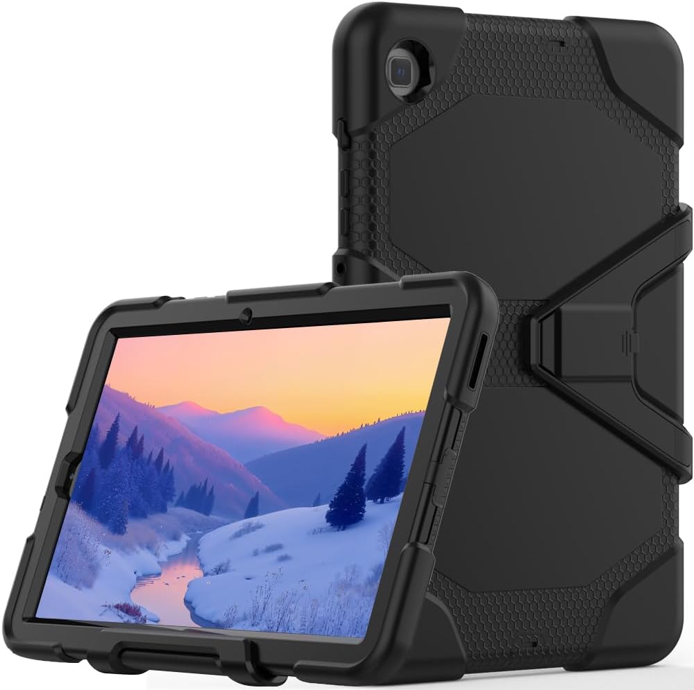 [G-SHOCK Case] Heavy Duty Long Survival Screen Protector Case for Samsung Galaxy Tab S6 Lite (SM-P610/P613/P615/P619/P620/P625)