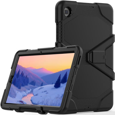[G-SHOCK Case] Heavy Duty Long Survival Screen Protector Case for Samsung Galaxy Tab S6 Lite (SM-P610/P613/P615/P619/P620/P625)