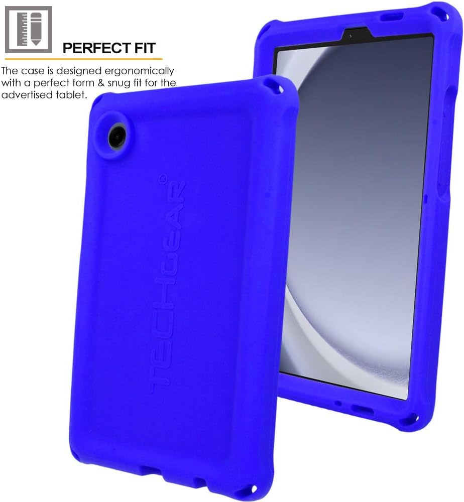 [Bumper Case] Shockproof Soft Easy Grip Case for Samsung Galaxy Tab A9 8.7" (SM-X110 / SM-X115)