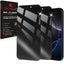 IPhone 16 Pro Max Anti Spy, Privacy Full Coverage 3D Tempered Glass Screen Protectors
