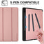 [Smart Case] Slim Stand Cover with Auto Sleep/Wake for Samsung Galaxy Tab S9 FE Plus 12.4" (SM-X610 / SM-X616)