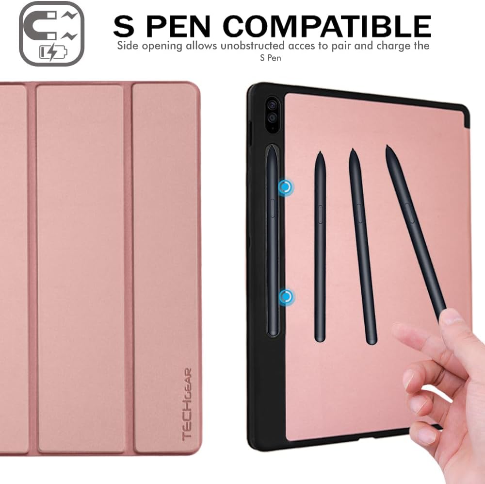 [Smart Case] Slim Stand Cover with Auto Sleep/Wake for Samsung Galaxy Tab S9 FE Plus 12.4" (SM-X610 / SM-X616)