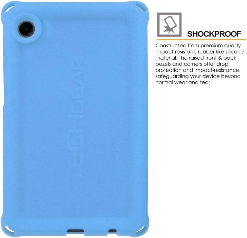 [Bumper Case] Shockproof Soft Easy Grip Case for Samsung Galaxy Tab A9 8.7" (SM-X110 / SM-X115)