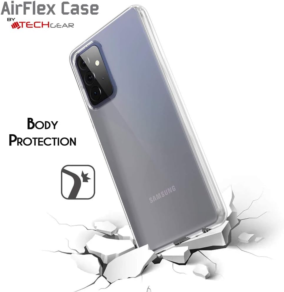 [AirFlex Case] Crystal Clear Slim & Light, Protective, Soft Gel Cover for Samsung Galaxy A05s