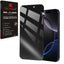 IPhone 16 Pro Max Anti Spy, Privacy Full Coverage 3D Tempered Glass Screen Protectors