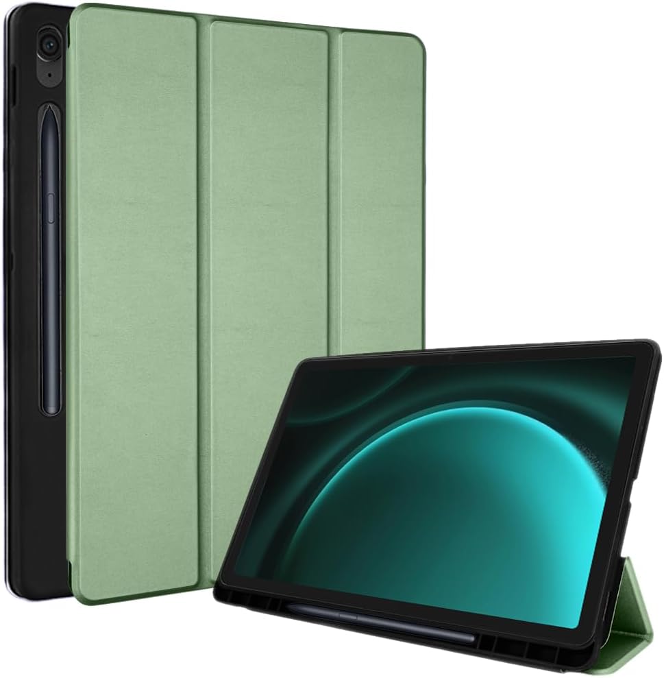 [Smart Case] Slim Stand Cover with Auto Sleep/Wake for Samsung Galaxy Tab S9 FE Plus 12.4" (SM-X610 / SM-X616)